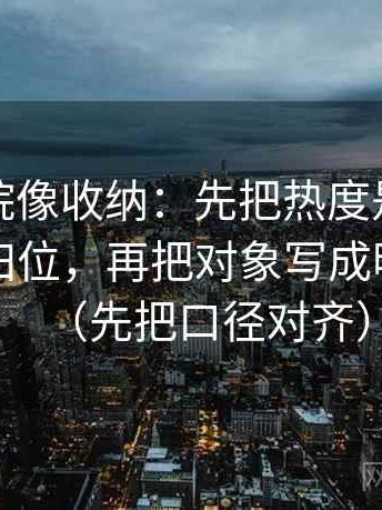 蜂鸟影院像收纳：先把热度是不是挤掉细节归位，再把对象写成明确名词（先把口径对齐）